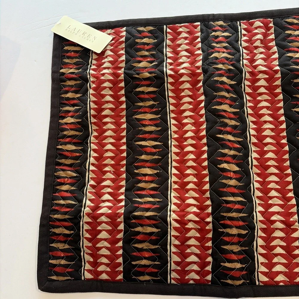 Ralph Lauren Heritage Quilted Batik southwestern 1 Pillow Sham 27x21